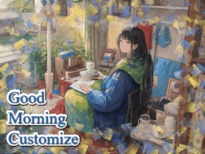 GIF: Anime Good Morning Greeting