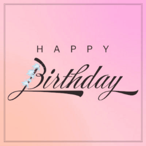 A beautiful birthday cake gif with animated sparkles and glitter Happy Birthday Name you can customize