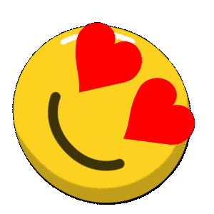 GIF: Heart Eyes Emoji