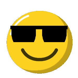 sunglasses emoji gif