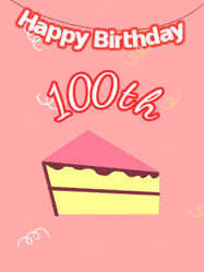 Happy Birthday Age 100 GIF, 100th Birthday GIF