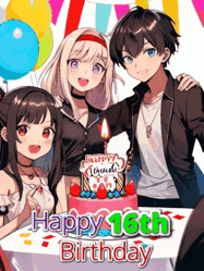 Happy Birthday Age 16 GIF, 16th Birthday GIF