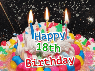 Happy 18th Birthday GIF 101