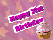 Happy Birthday Age 21 GIF, 21st Birthday GIF