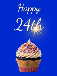 Happy Birthday Age 24 GIF, 24th Birthday GIF