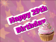 Happy Birthday Age 29 GIF, 29th Birthday GIF