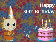 Happy Birthday Age 30 GIF, 30th Birthday GIF