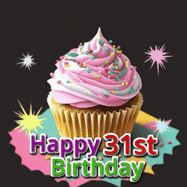 Happy Birthday Age 31 GIF, 31st Birthday GIF