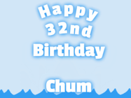 Happy Birthday Age 32 GIF, 32nd Birthday GIF