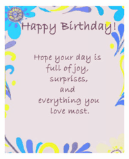 Happy Birthday Age 41 GIF, 41st Birthday GIF