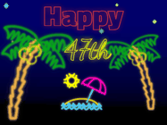 Happy Birthday Age 47 GIF, 47th Birthday GIF