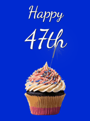Happy Birthday Age 47 GIF, 47th Birthday GIF