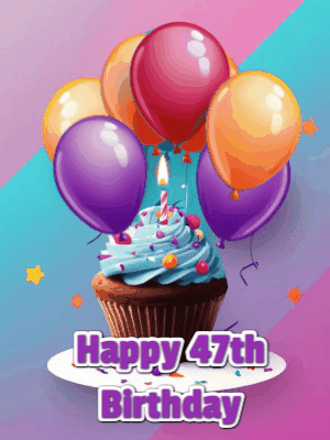Happy 47th Birthday GIF 99