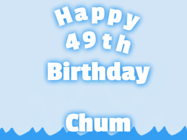 Happy Birthday Age 49 GIF, 49th Birthday GIF