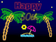 Happy Birthday Age 50 GIF, 50th Birthday GIF