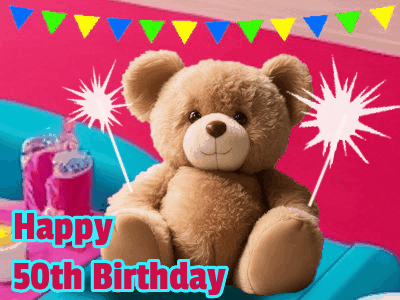 Happy 50th Birthday GIF 8