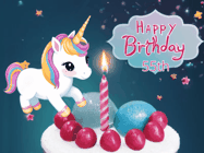 Happy Birthday Age 55 GIF, 55th Birthday GIF