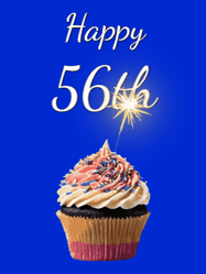 Happy Birthday Age 56 GIF, 56th Birthday GIF