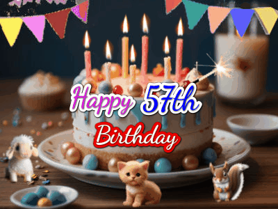 Happy 57th Birthday GIF 154