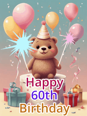 Happy 60th Birthday GIF 113