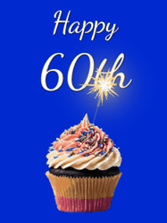 Happy Birthday Age 60 GIF, 60th Birthday GIF