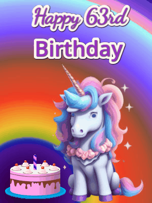 Happy 63rd Birthday GIF 115