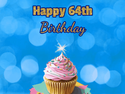 Happy 64th Birthday GIF 17