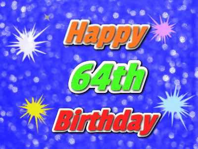Happy 64th Birthday GIF 40