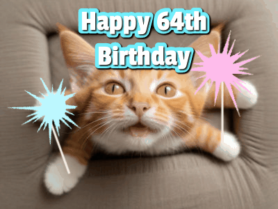 Happy 64th Birthday GIF 50