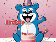 Happy Birthday Age 64 GIF, 64th Birthday GIF
