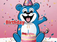 Happy Birthday Age 65 GIF, 65th Birthday GIF