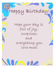 Happy Birthday Age 69 GIF, 69th Birthday GIF