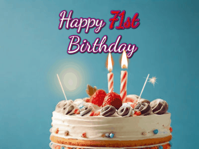 Happy 71st Birthday GIF 80