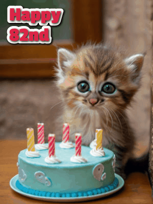 Happy 82nd Birthday GIF 41
