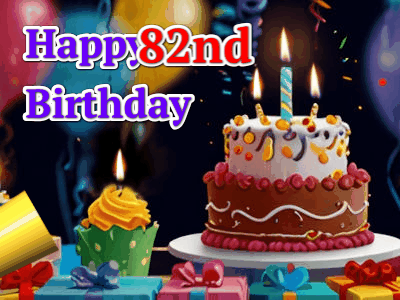 Happy 82nd Birthday GIF 98