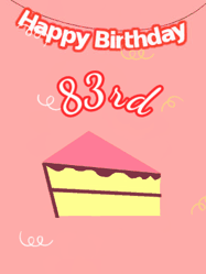 Happy Birthday Age 83 GIF, 83rd Birthday GIF