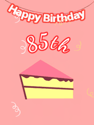 Happy Birthday Age 85 GIF, 85th Birthday GIF