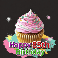 Happy Birthday Age 85 GIF, 85th Birthday GIF
