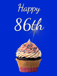 Happy Birthday Age 86 GIF, 86th Birthday GIF