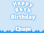 Happy Birthday Age 86 GIF, 86th Birthday GIF