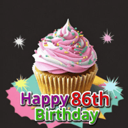 Happy Birthday Age 86 GIF, 86th Birthday GIF