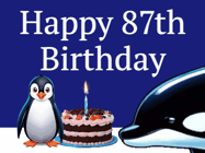 Happy Birthday Age 87 GIF, 87th Birthday GIF