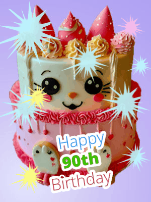 Happy 90th Birthday GIF 128