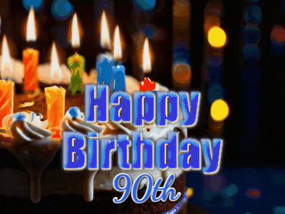Happy 90th Birthday GIF 149