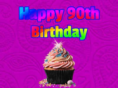 Happy 90th Birthday GIF 54