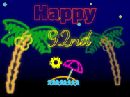 Happy Birthday Age 92 GIF, 92nd Birthday GIF