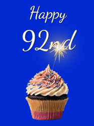 Happy Birthday Age 92 GIF, 92nd Birthday GIF