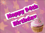 Happy Birthday Age 94 GIF, 94th Birthday GIF