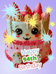 Happy Birthday Age 94 GIF, 94th Birthday GIF