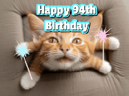Happy Birthday Age 94 GIF, 94th Birthday GIF